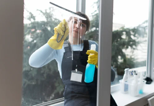 Nettoyage de vitres intérieures et extérieures à Nieul-le-Virouil